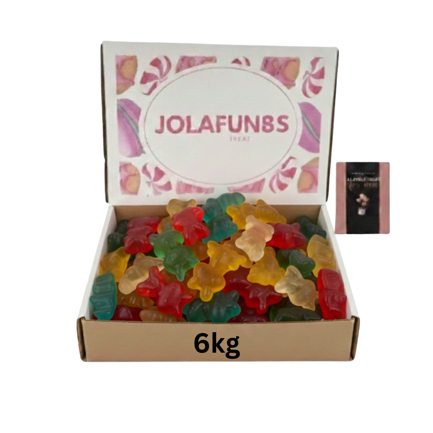 Rabbit-shaped gummy jelly sweets for pick n mix