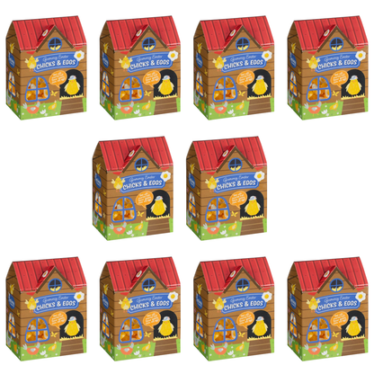 Assorted fruit flavour gummy Easter treats for kids