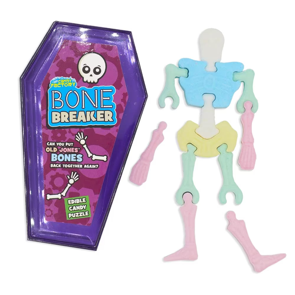 Fruity bone-shaped candy in 18 packs ideal for any occasion