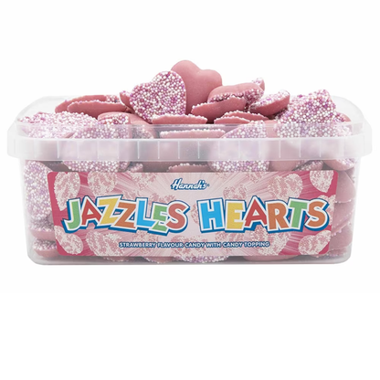 Fun and playful candy hearts for parties