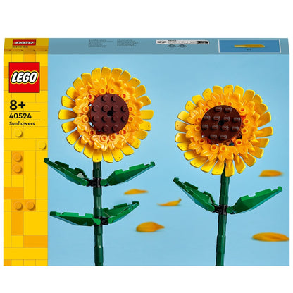 Realistic LEGO flower display for any room