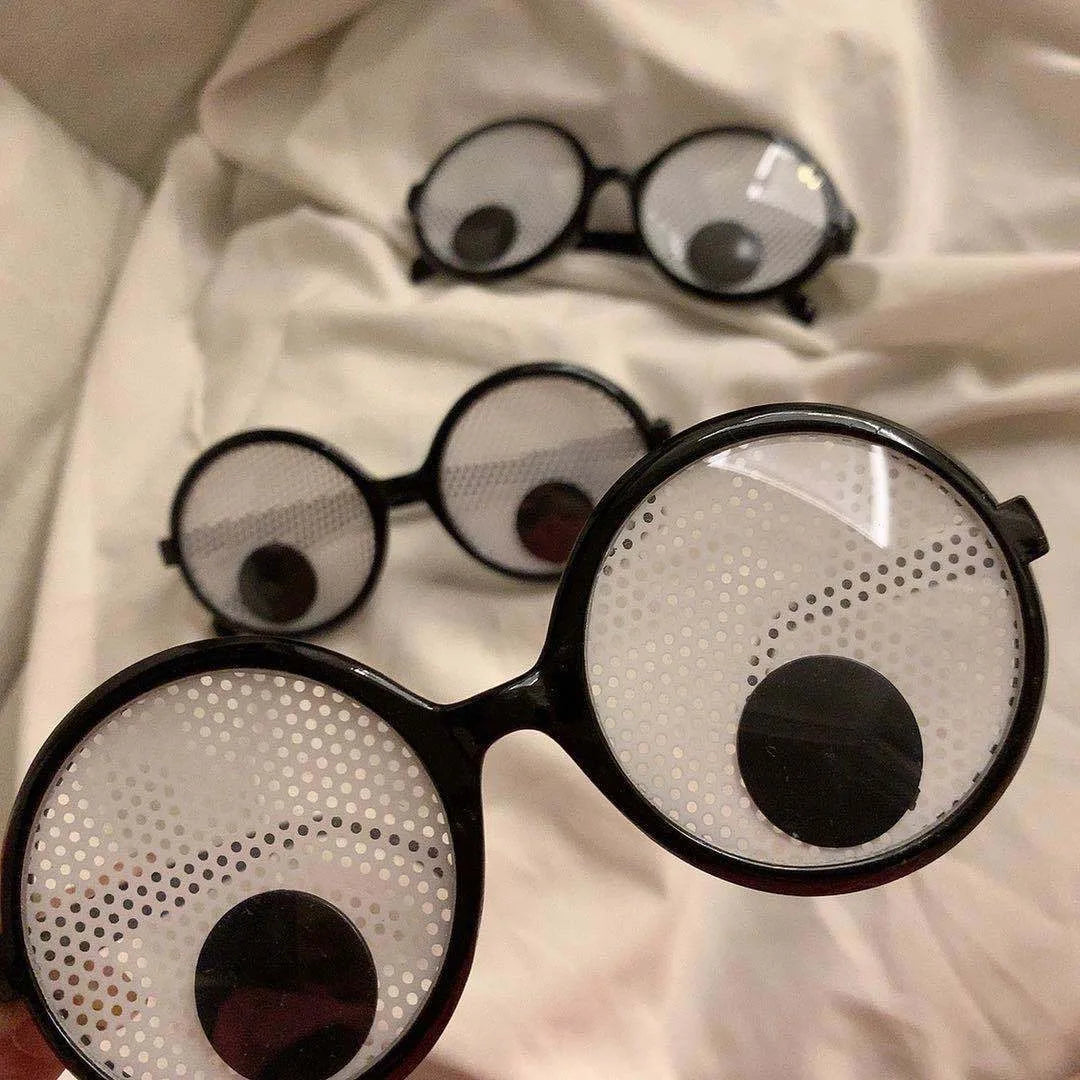 Novelty eyeball glasses cosplay party masquerade funny accessory