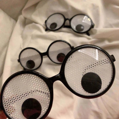 Novelty eyeball glasses cosplay party masquerade funny accessory
