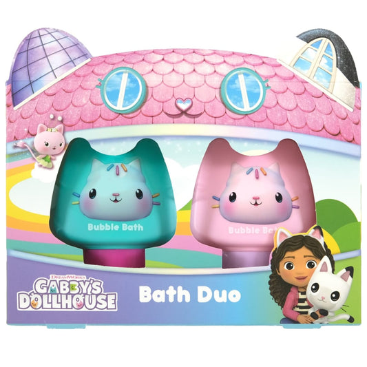 Gabby's Dollhouse Bubble Bath Duo 2 Pack