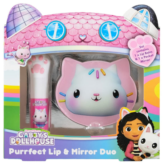 Gabby's Dollhouse Purrfect Lip and Mirror Duo 2 Pack