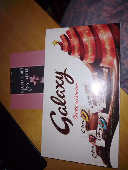 Galaxy chocolate treat box suitable for birthdays or thank-yous