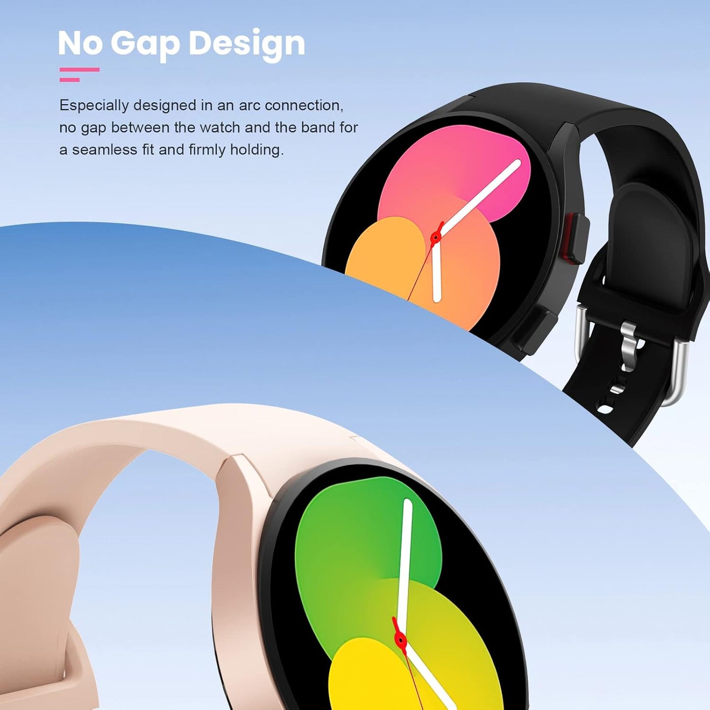 Quick release silicone watch bands for Galaxy Watch FE