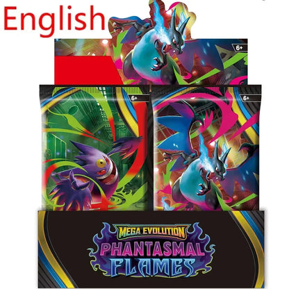 Booster card packs for Pokémon trading card game fans