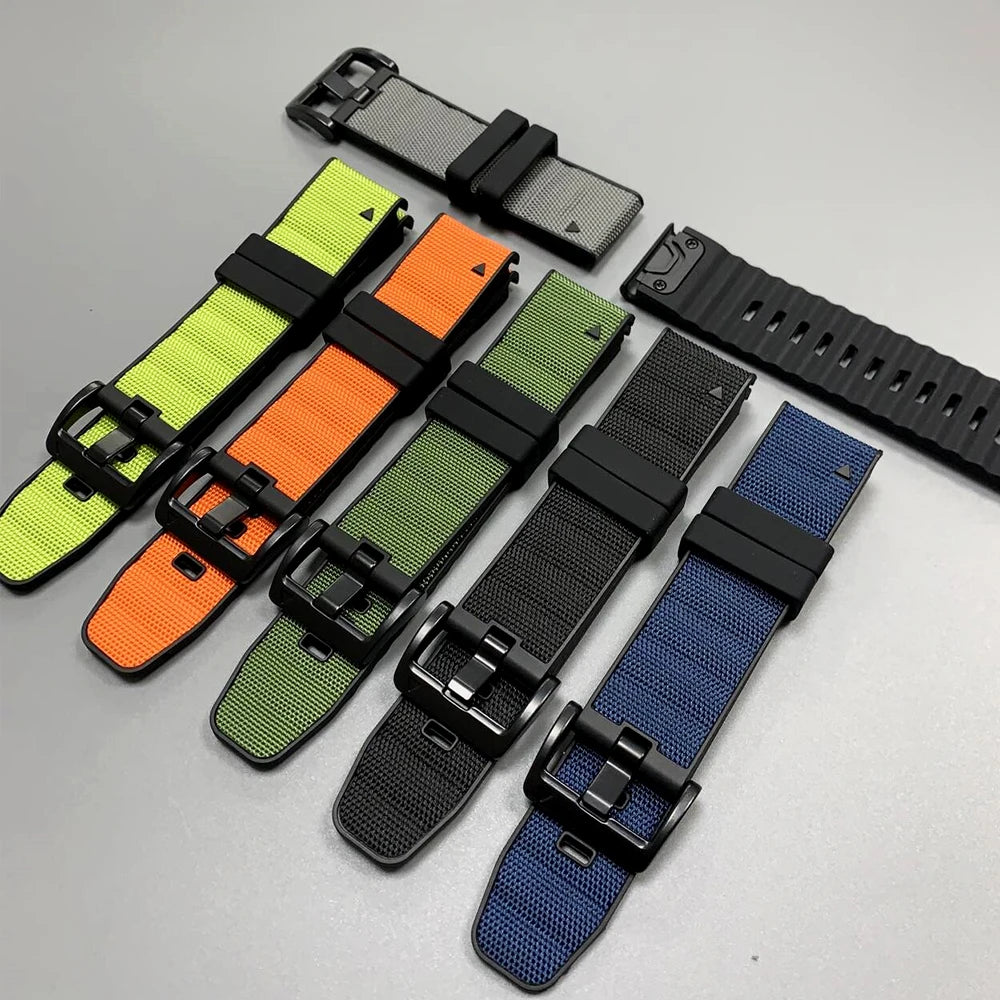 Garmin QuickFit watch band easy tool-free installation quick release
