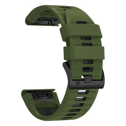 Soft silicone strap for Garmin multisport watches