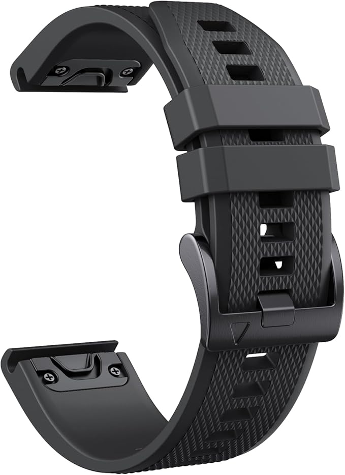 Garmin QuickFit 22mm silicone strap for Fenix 6 7 8 models