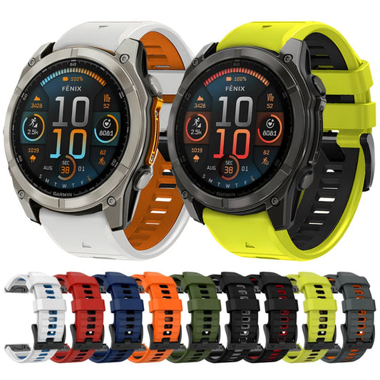 Garmin QuickFit silicone sports watch band 22mm 26mm