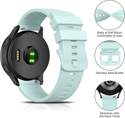 Adjustable Garmin Venu Sq sport straps for daily use and fitness