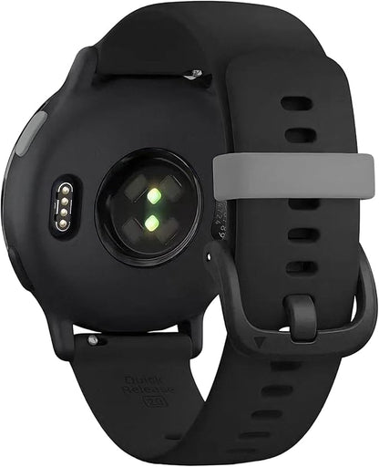 Garmin Vivoactive 6 silicone strap 20mm black replacement band