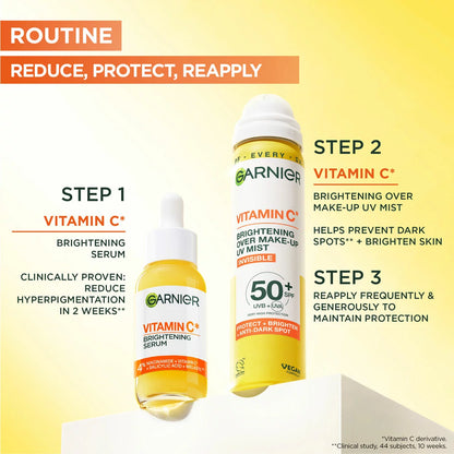 Daily SPF50 face protection mist for all skin types