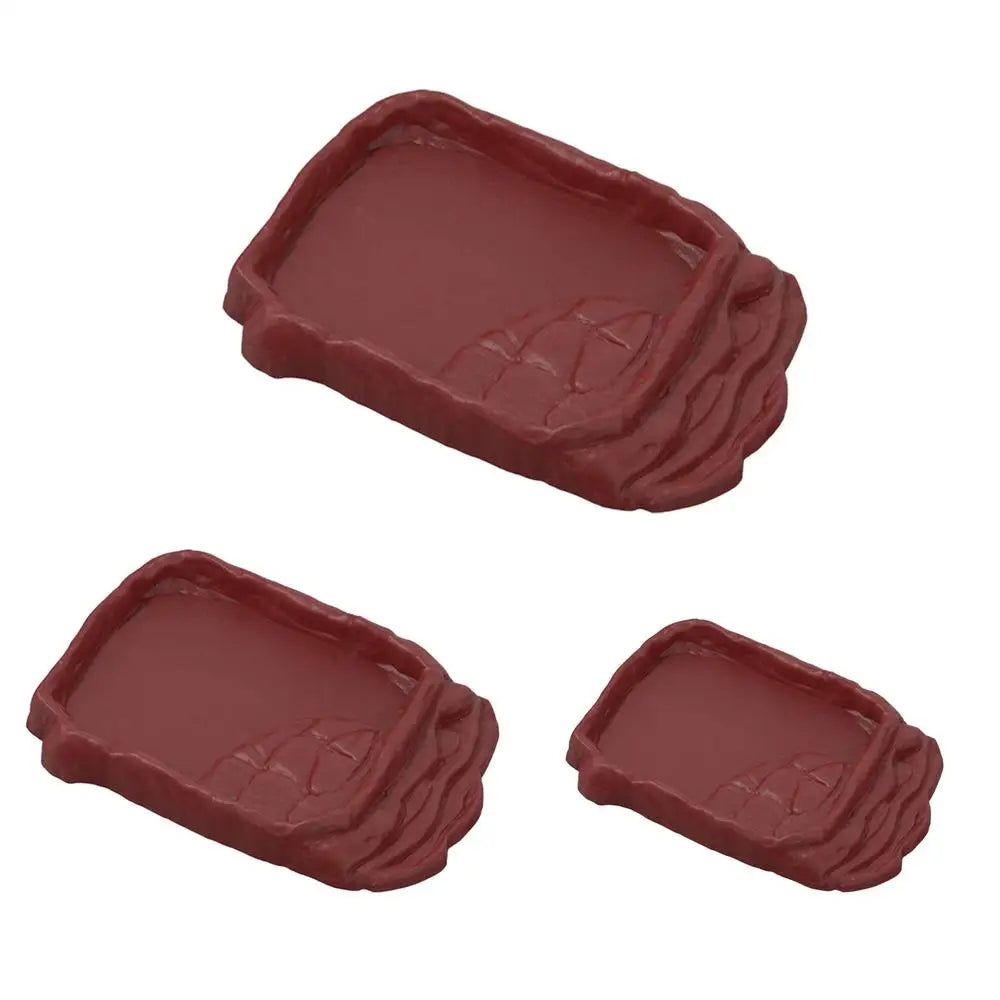 Natural rock style reptile habitat accessory