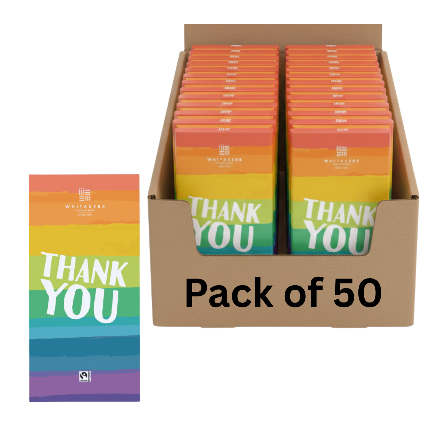 Perfect chocolate bar to show gratitude and appreciation