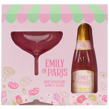 Elegant wine gift set for Emily in Paris fans