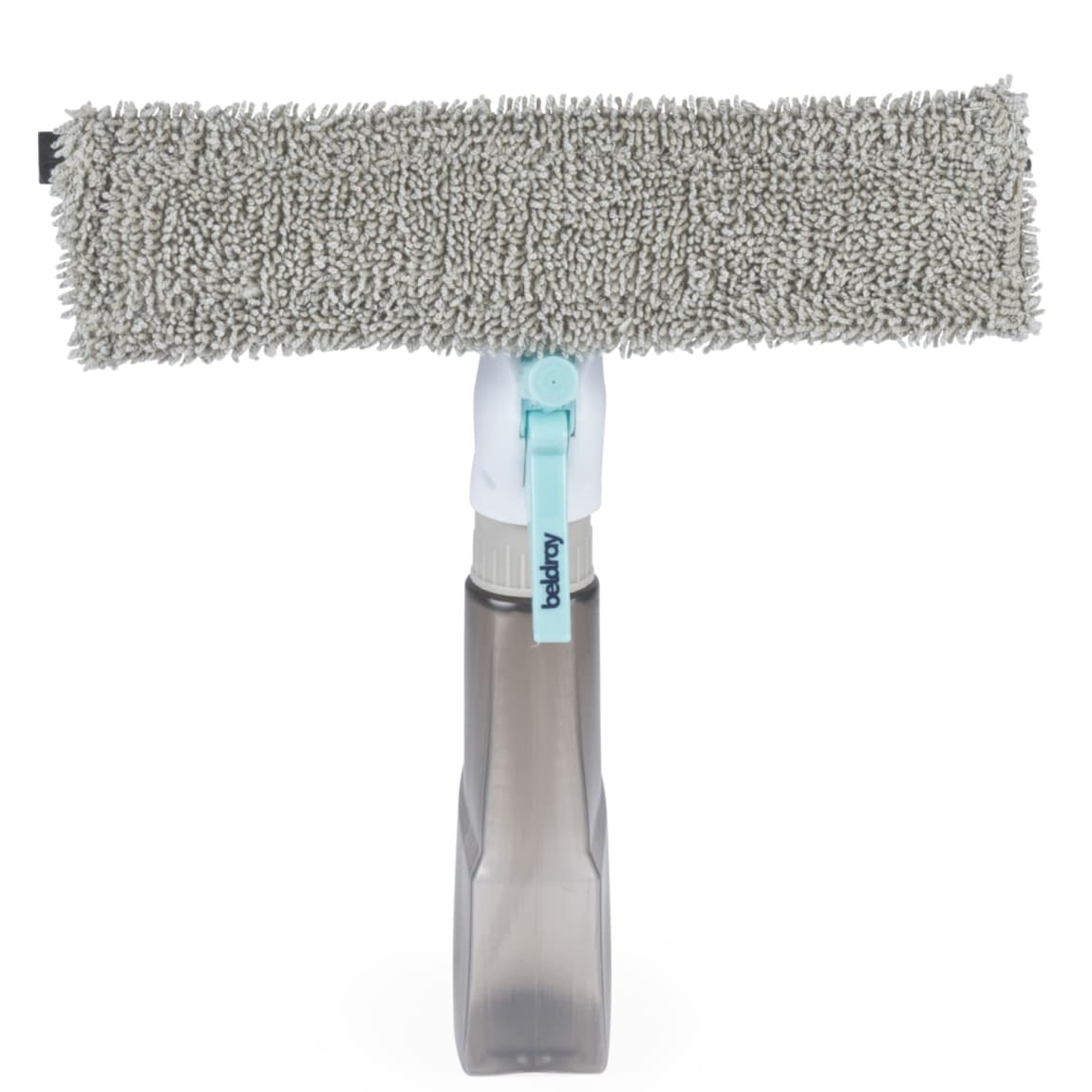 Glass surface cleaning tool with built-in spray function