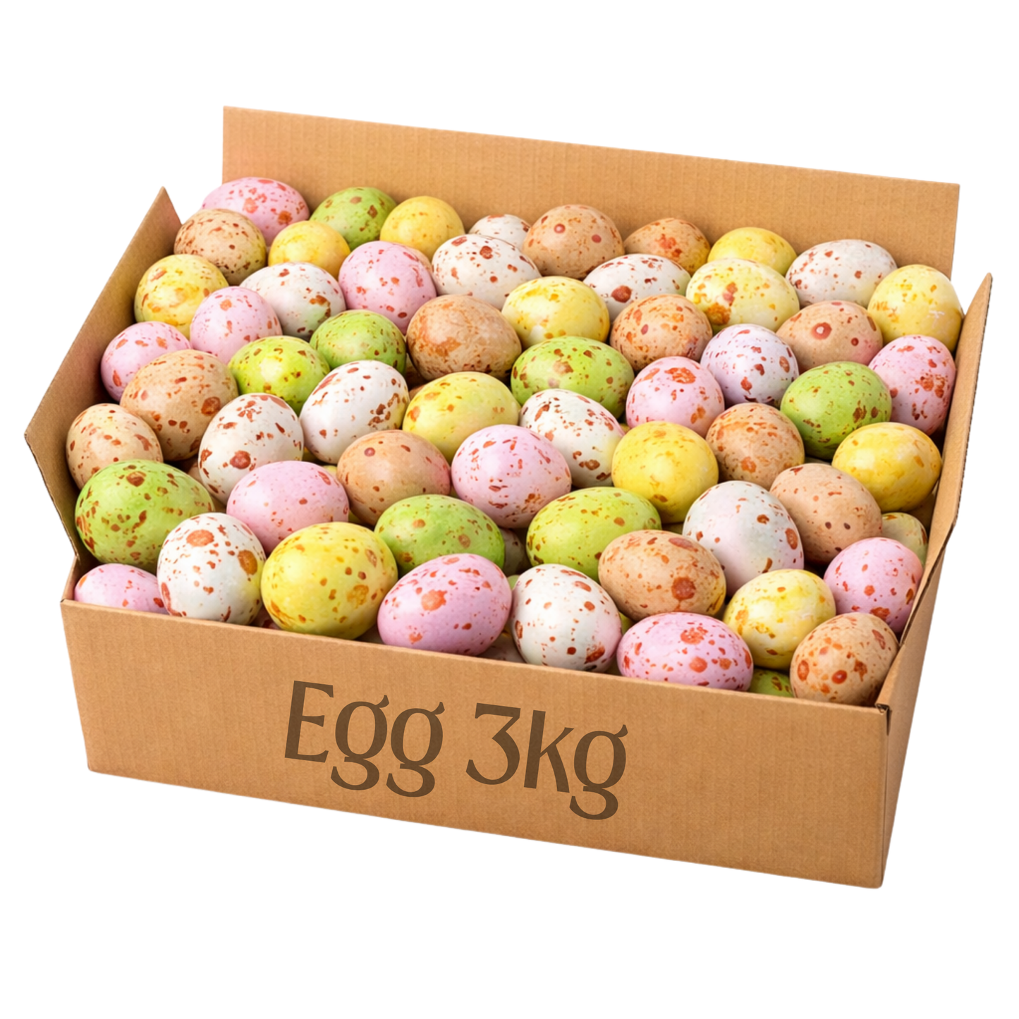 Glisten Chocolate Mini Eggs with milk chocolate centre