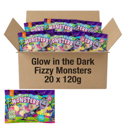 Glow in the Dark Fizzy Monsters 20 x 120g