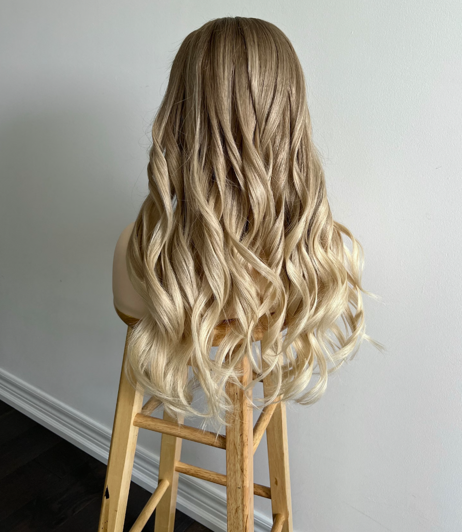 Natural HD lace front wig in short 10 inch style