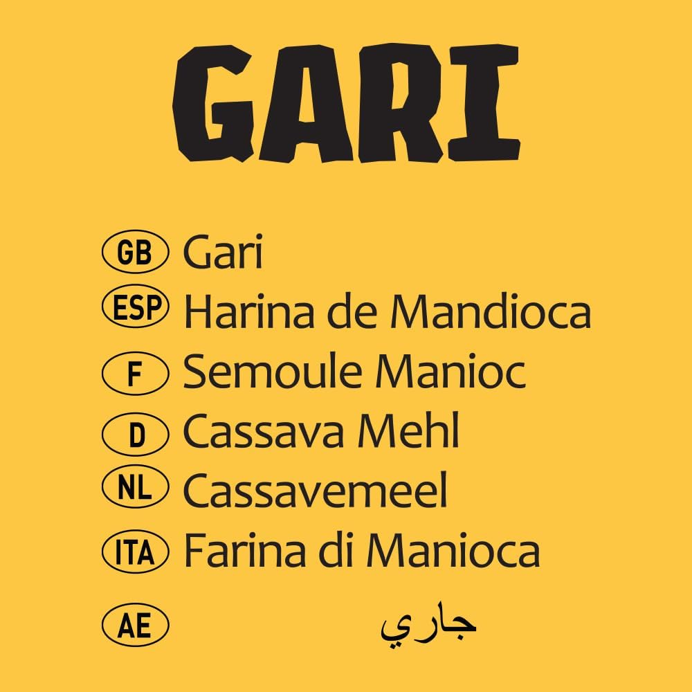 Bulk 5kg gari pack for family and catering use