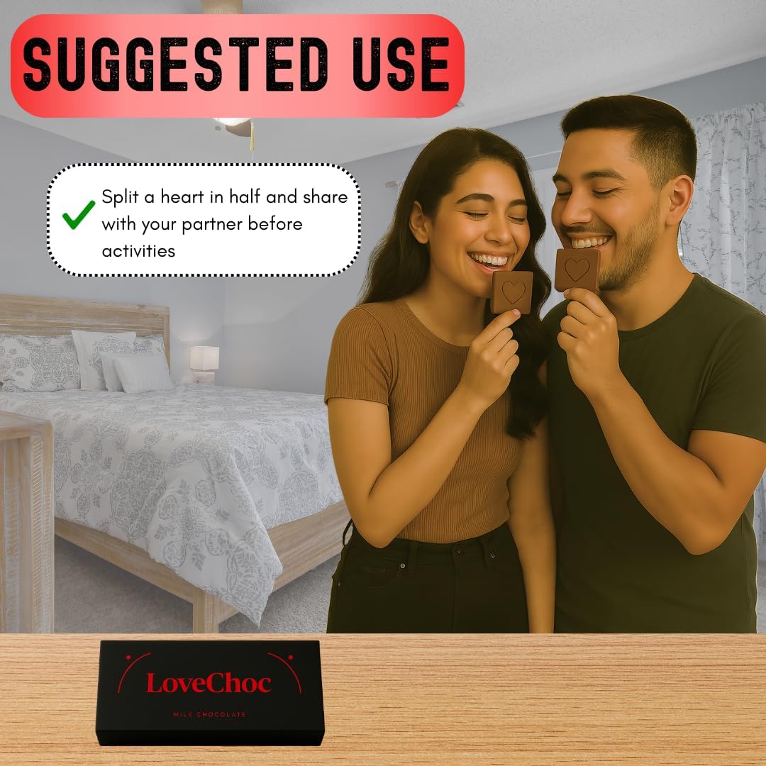 Discreet dark chocolate for date nights and gifting