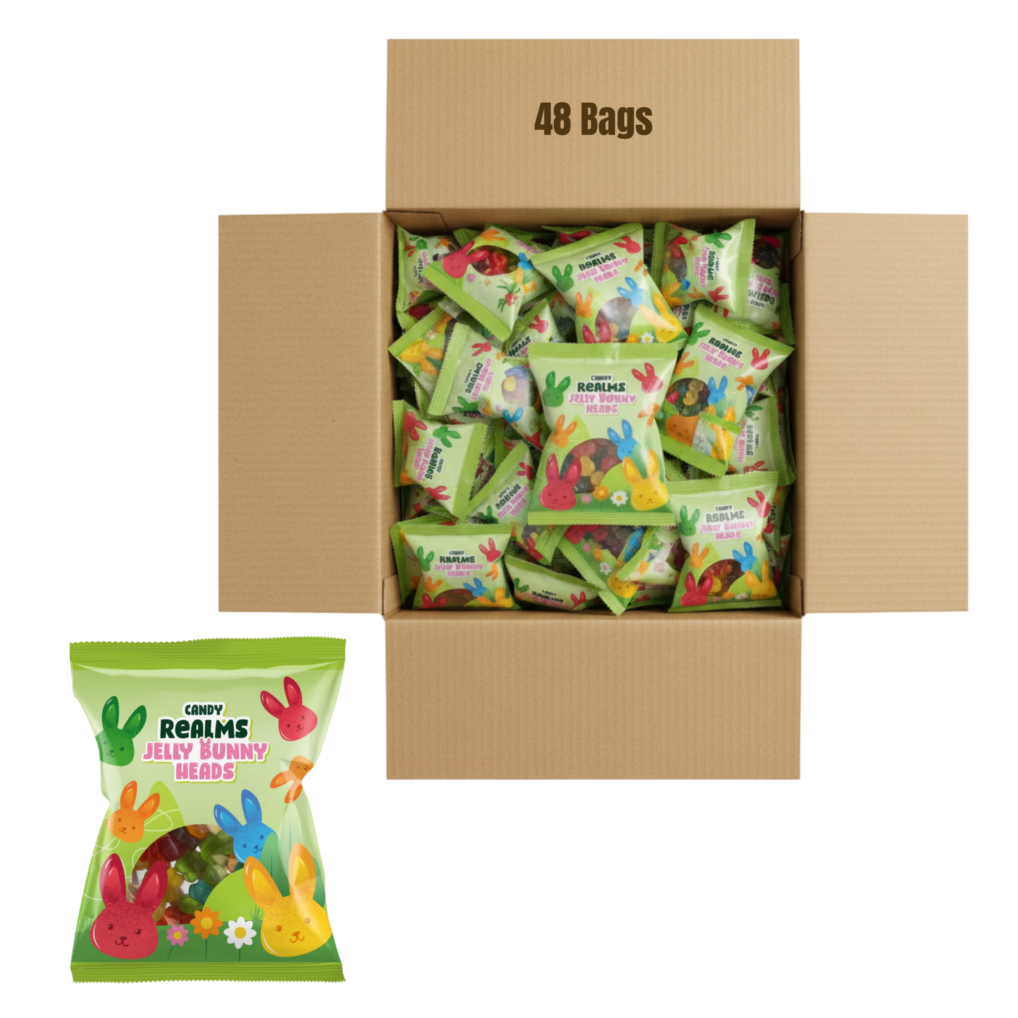 Bright and colourful fruit jelly treats for kids and adults