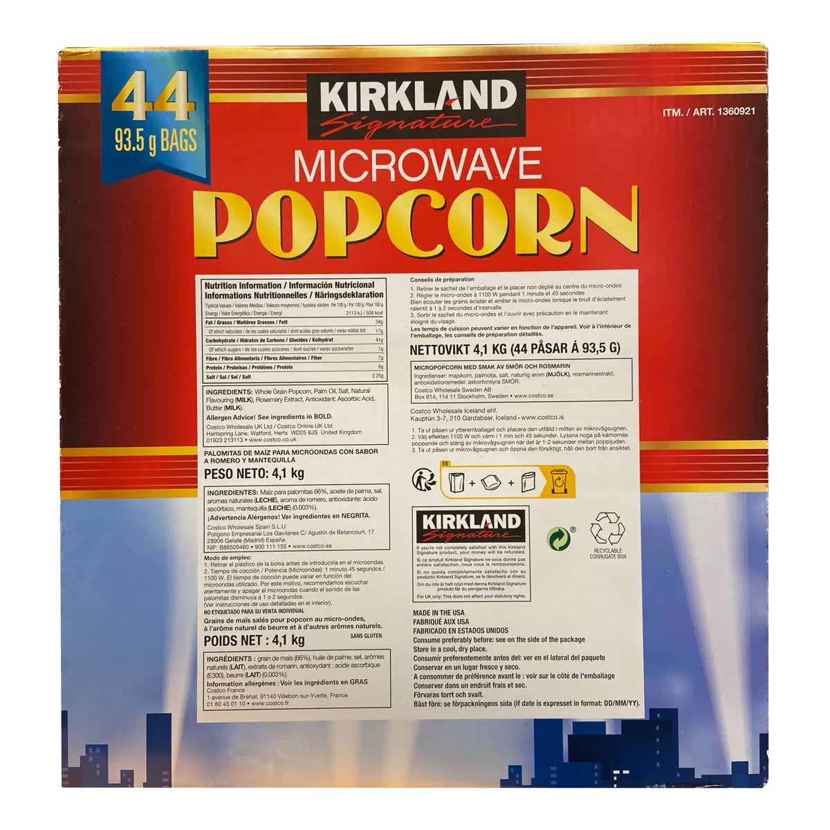 Gluten-free popcorn for movie nights and parties