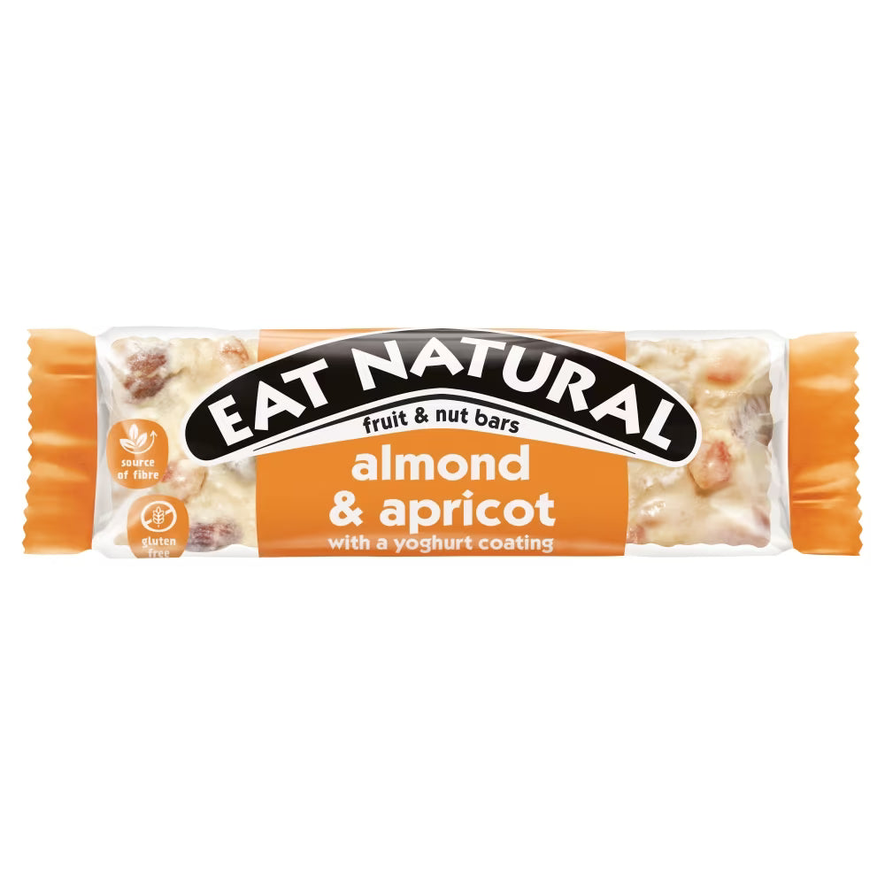 Gluten free snack bars with almonds and apricots