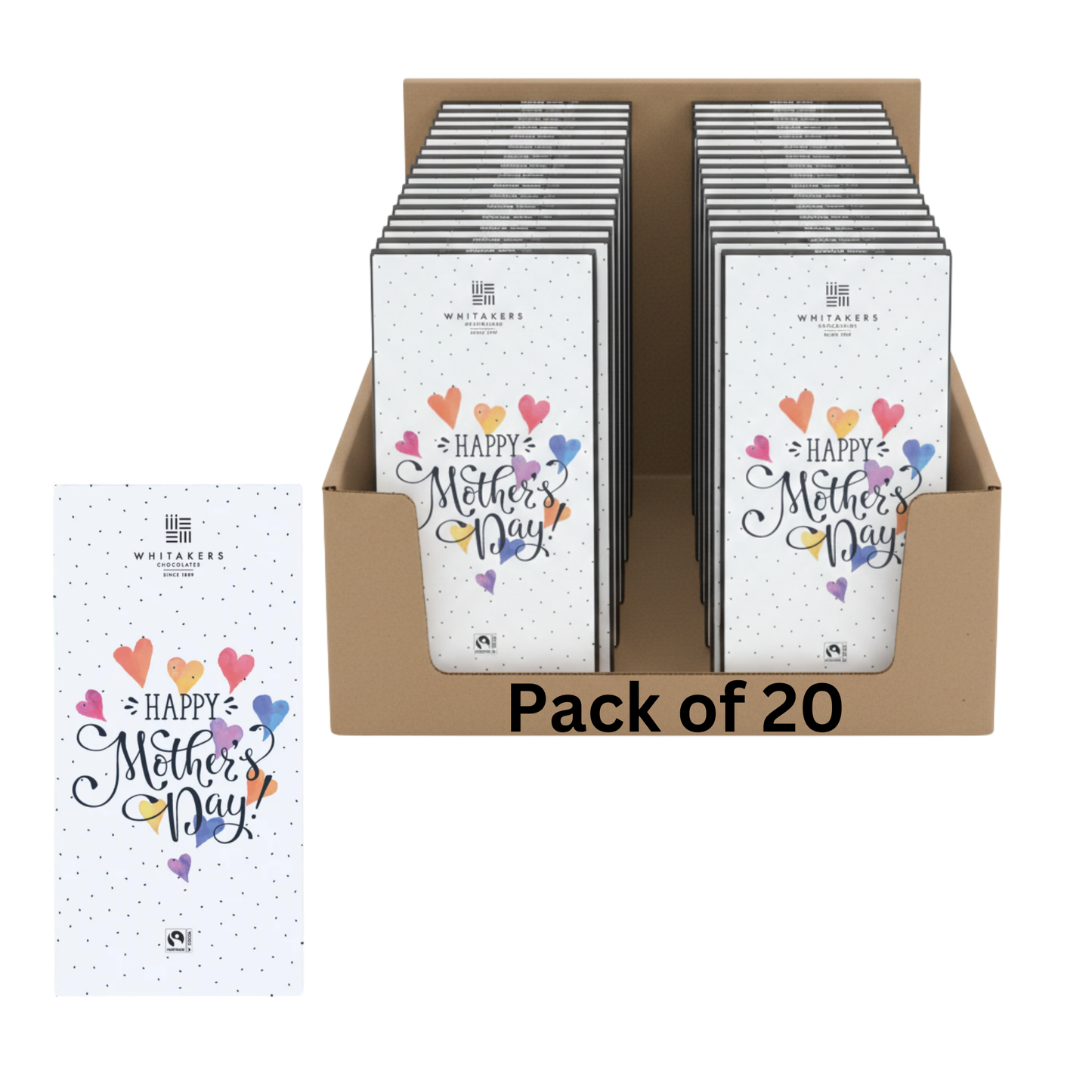Gluten free and vegetarian chocolate bar