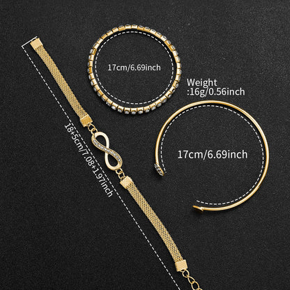 Gold and black women's Arabic dial watch