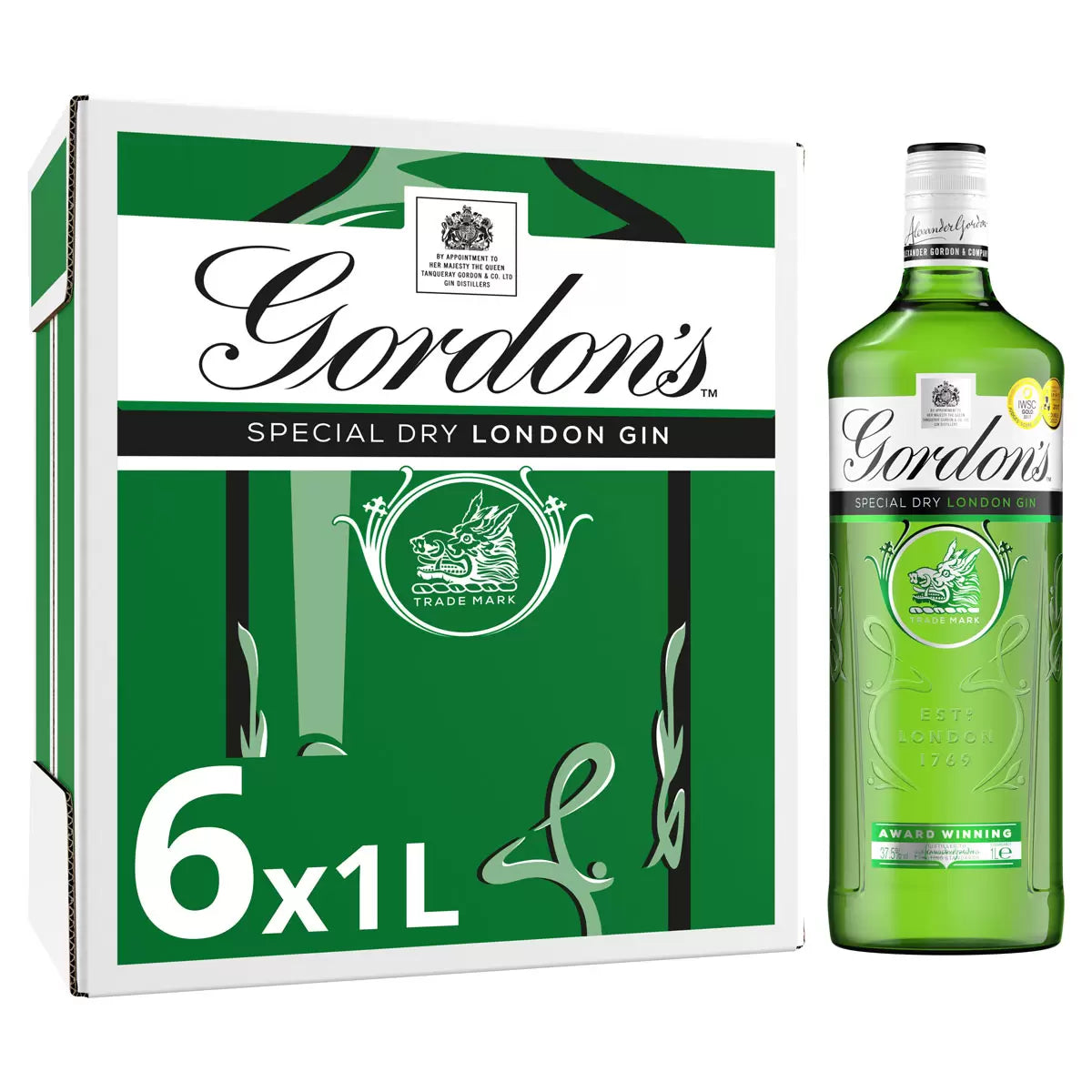 Cocktail made with Gordon's Special Dry London Gin 1L