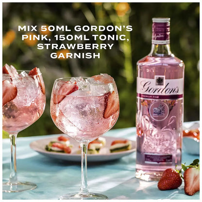  Refreshing cocktail made with Gordon's Premium Pink Gin