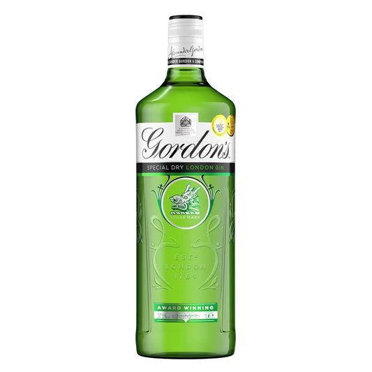 Gordon's Special Dry London Gin 1L bottle front view