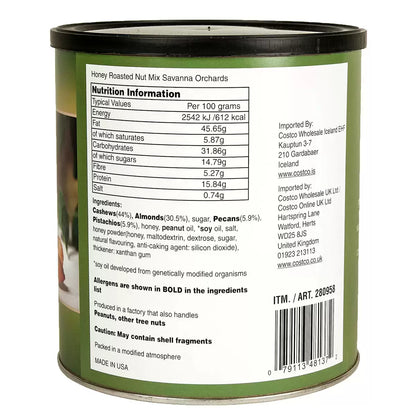 Gourmet Honey Roasted Mixed Nuts 850g