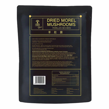 Premium wild morel mushrooms for fine dining cooking