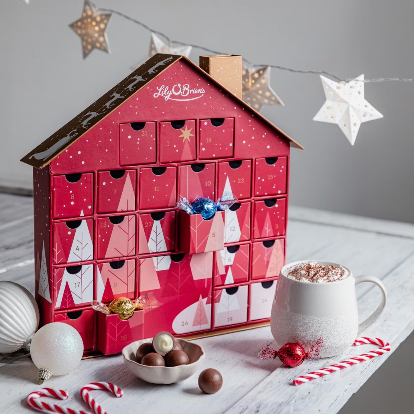 Premium Christmas chocolate advent calendar for gifting and seasonal indulgence