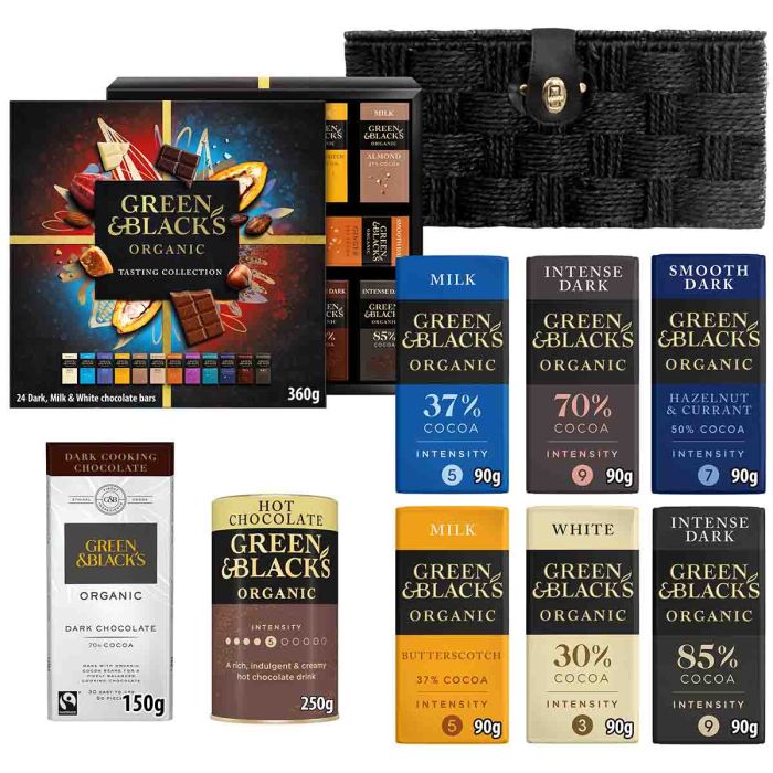 Green & Black’s Organic Chocolate Hamper 1.3kg gift basket