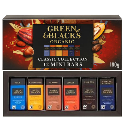 Luxury organic chocolate collection ideal for gifting