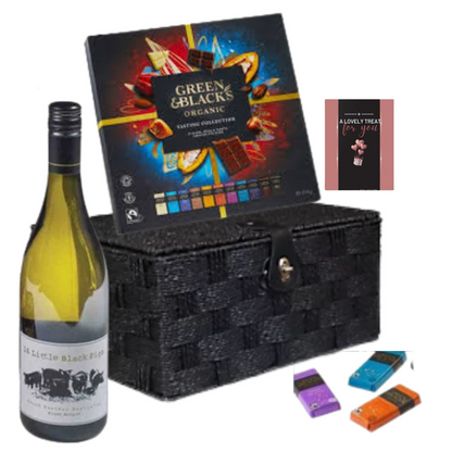 Green & Black organic tasting collection with white wine