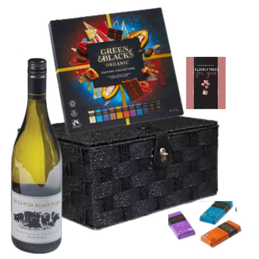 Green & Black organic tasting collection with white wine