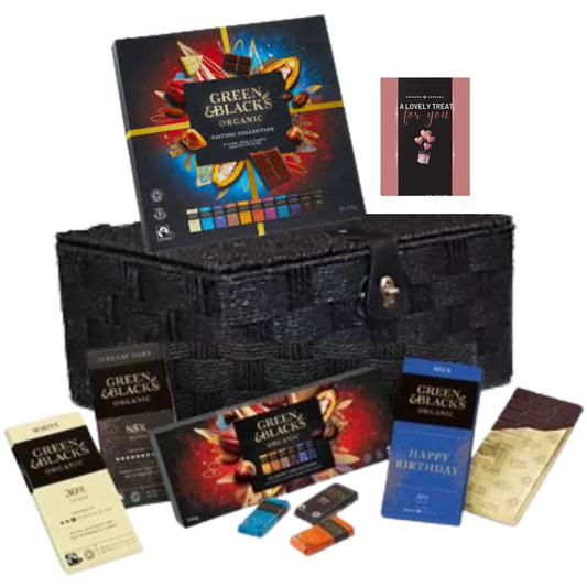 Green & Black’s Organic Birthday Chocolate Basket gift set