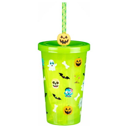 Halloween themed milkshake cup