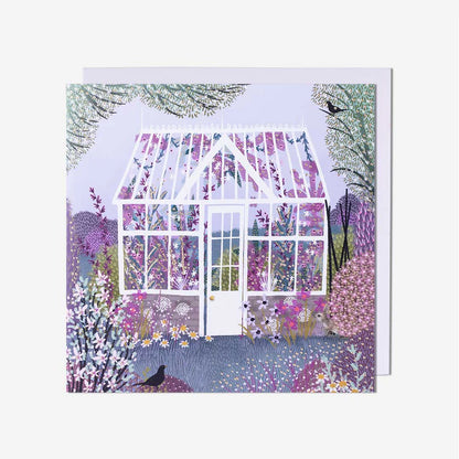 Greenhouse Blank Card made with premium card and envelope, perfect for personalized messages