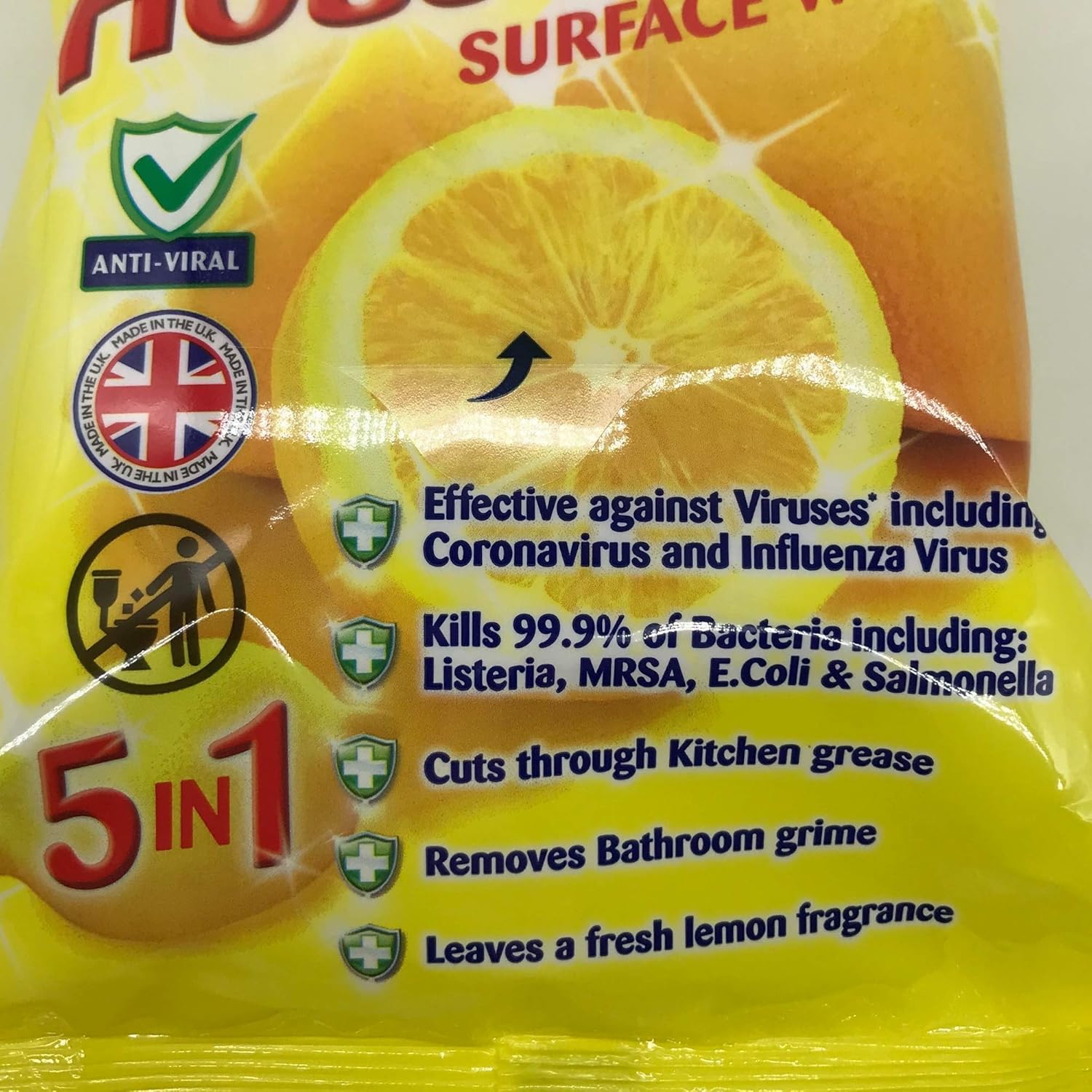 Greenshield Antibac Household Surface Wipes - Box of 12 Packs