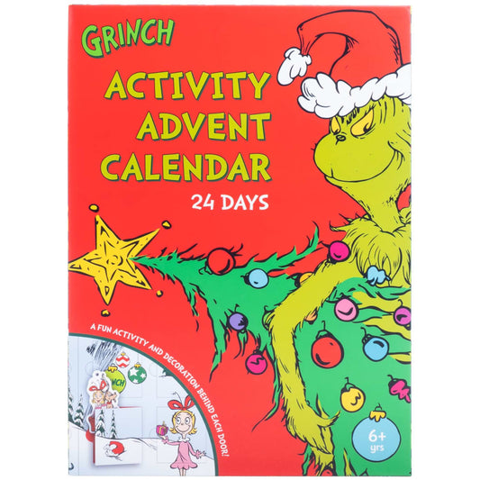 The Grinch activity advent calendar for kids