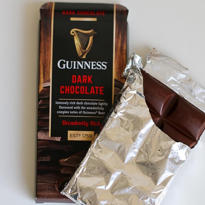Luxury Guinness Dark Chocolate Gift Box for Christmas, Birthdays, Easter, Valentine’s, and Anniversaries