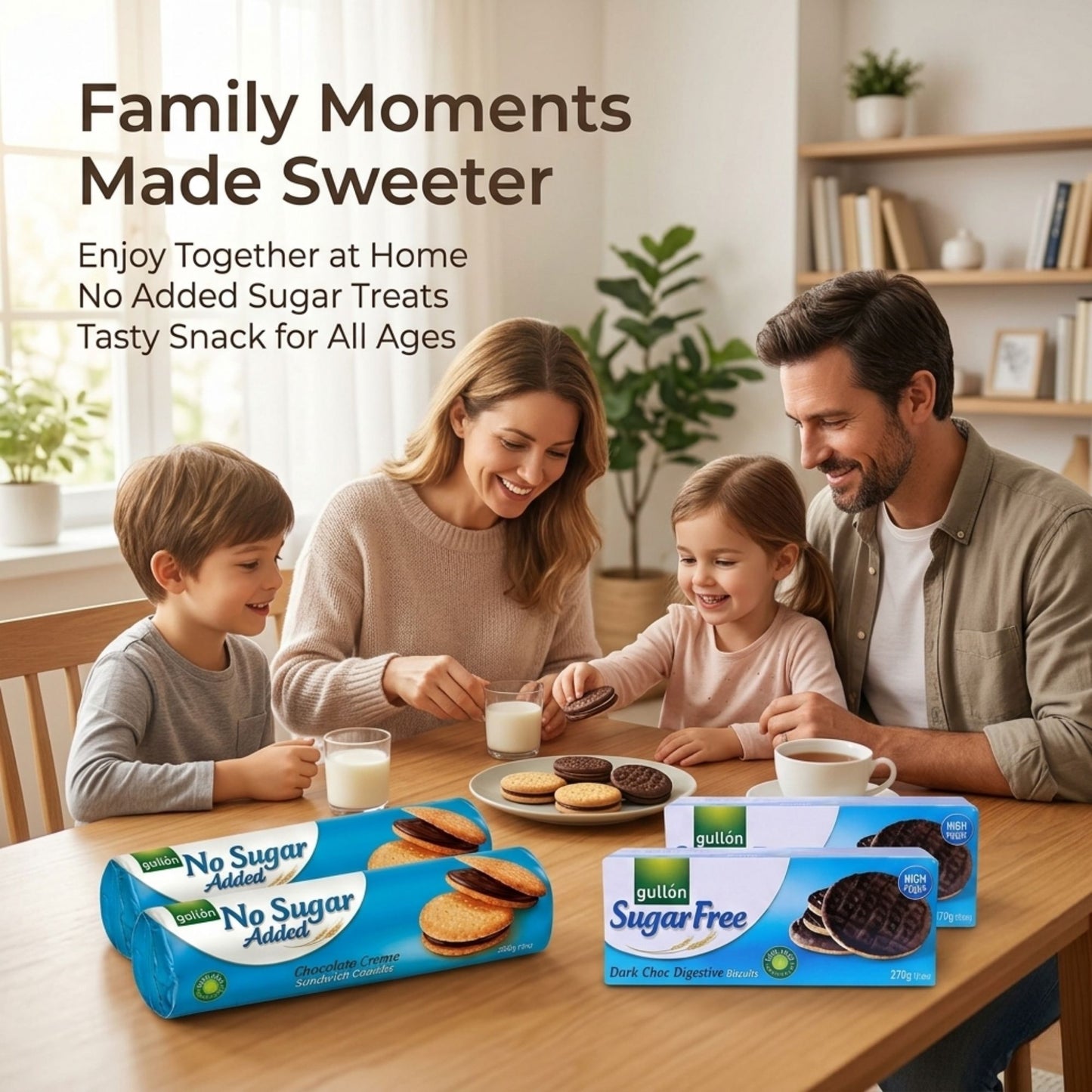 Sugar free choco digestive biscuits 270g pack